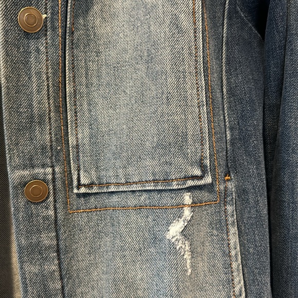 Evereve distressed Jean jacket - small - Picture 3 of 4